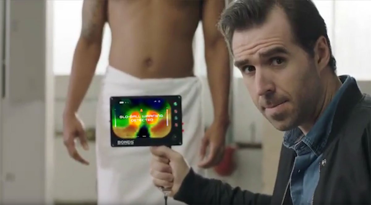 Hilarious Underwear Ads Address 'GloBall Warming' Issue of Dangerously