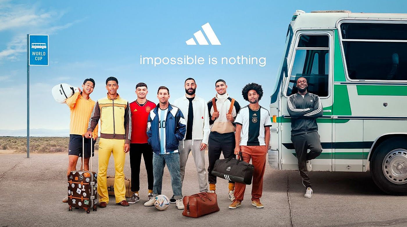 When Football is Everything, Impossible is Nothing Adidas World Cup