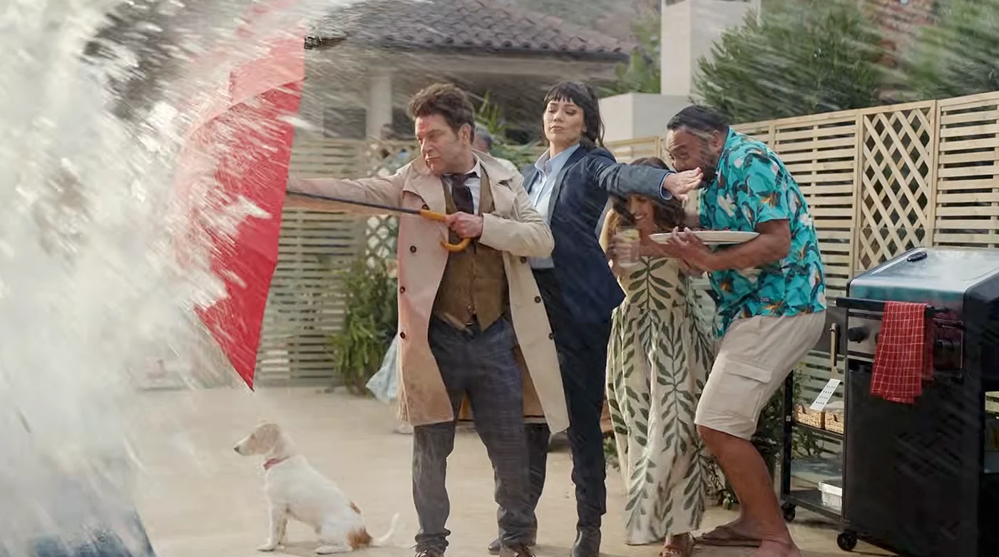 Celebrity Space Tourists Crash a Pool Party in New Budget Direct Campaign